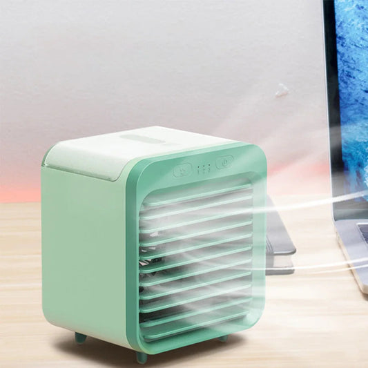 Compact 3-in-1 USB Fan with Cooling and Humidify Function - Fesara