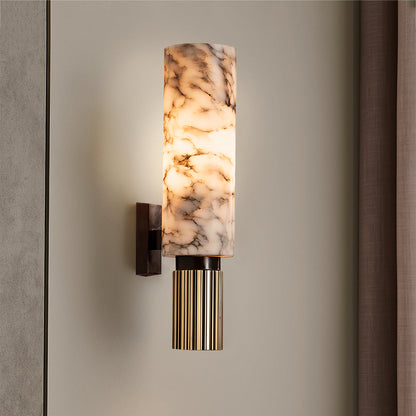 Simple Copper Accent Wall Light - Fesara