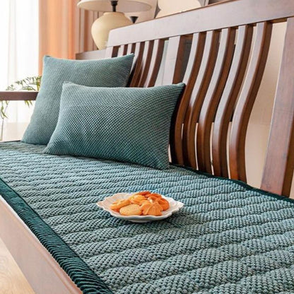 Plush Cushion Sofa Throw Blanket - Fesara