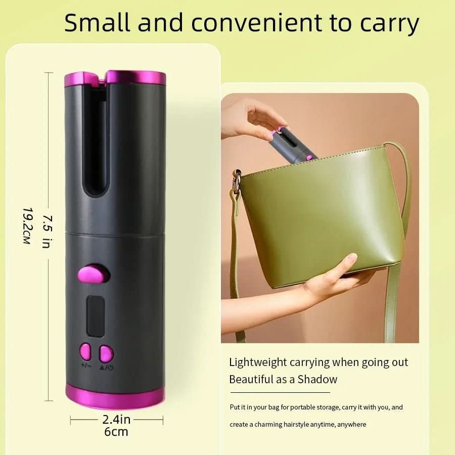 Cordless hair styler – Cordless curling iron for shiny & healthy curls 7