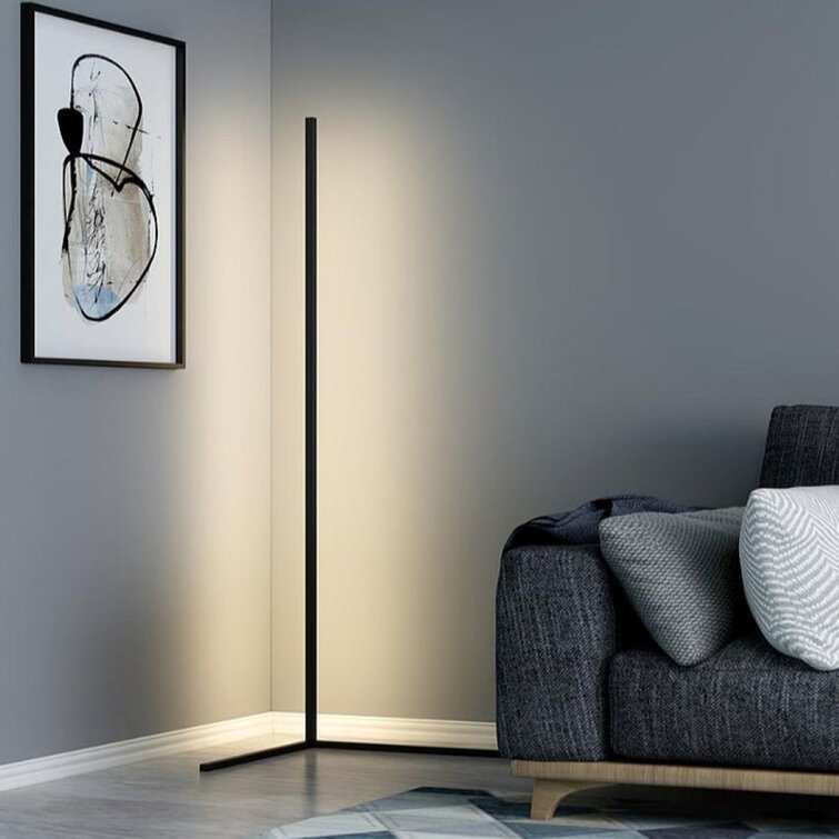 Tall Slim Corner Lamp LED Adjustable Modern Style - Fesara