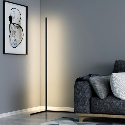Tall Slim Corner Lamp LED Adjustable Modern Style - Fesara