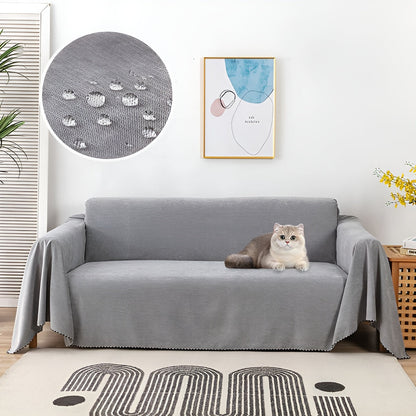 Plush Waterproof Reversible Pet Blanket Throw