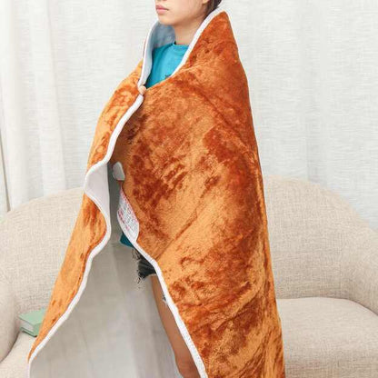 Cozy Electric Throw Blanket with Adjustable Heat Setting - Fesara
