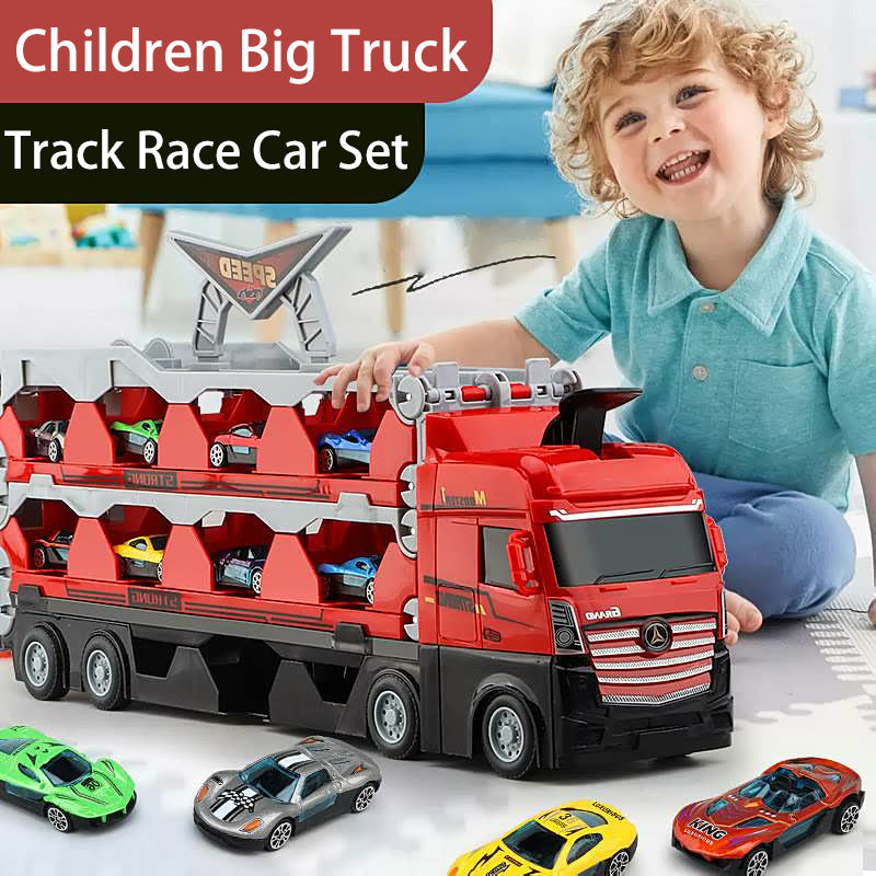 Fun Kids Racing Truck Track Set