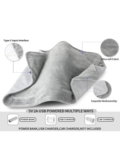 CozyCloud | Portable Soft Mini Heated Blanket for Travel Comfort 1