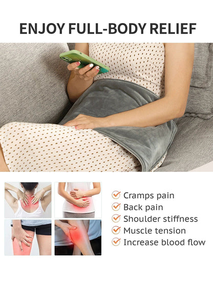 CozyCloud | Portable Soft Mini Heated Blanket for Travel Comfort 3