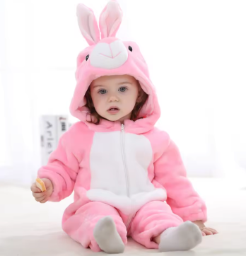 Soft Baby Flannel Onesie for Boys and Girls