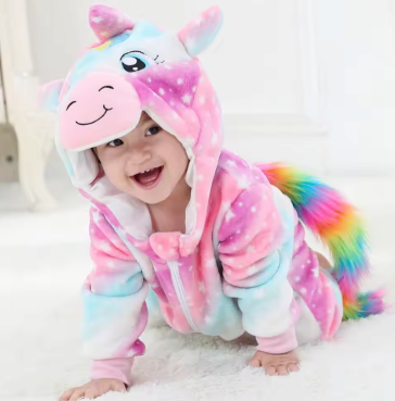 Soft Baby Flannel Onesie for Boys and Girls