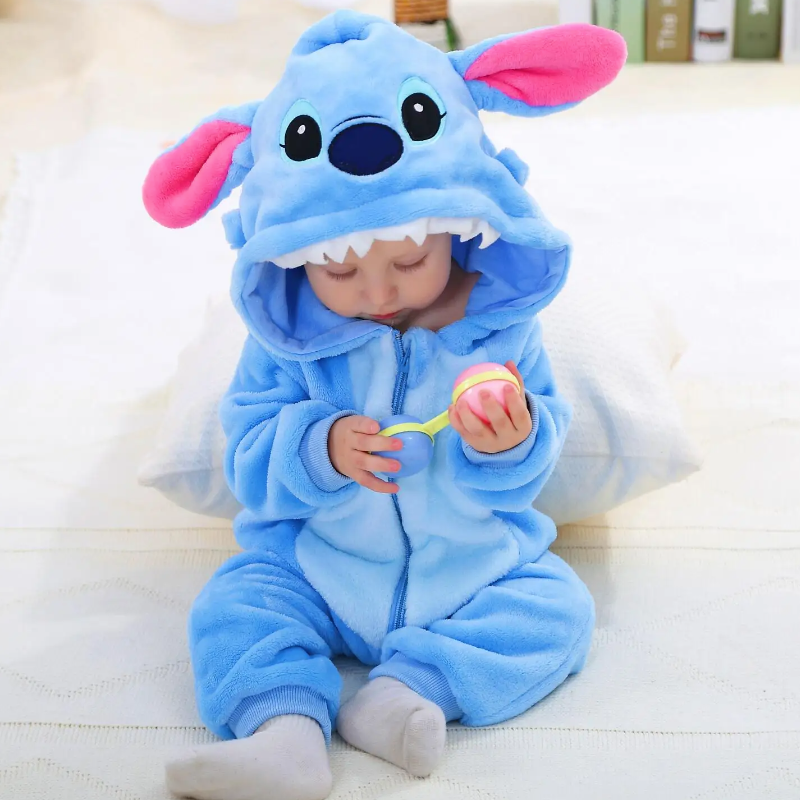 Soft Baby Flannel Onesie for Boys and Girls