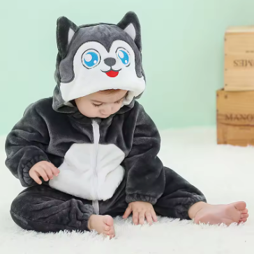 Soft Baby Flannel Onesie for Boys and Girls