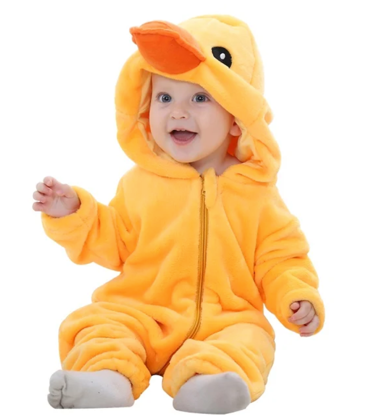 Soft Baby Flannel Onesie for Boys and Girls
