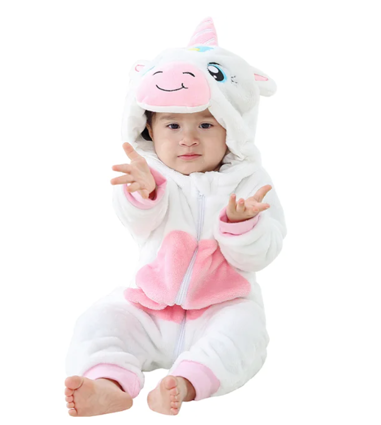 Soft Baby Flannel Onesie for Boys and Girls