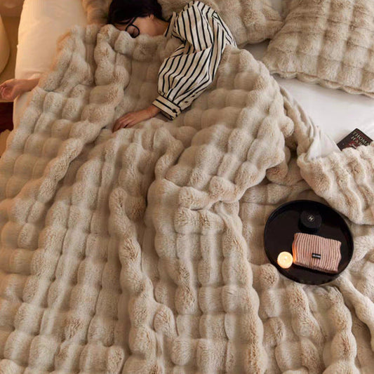 Ultra Soft Fleece Throw Blanket for Home - Fesara
