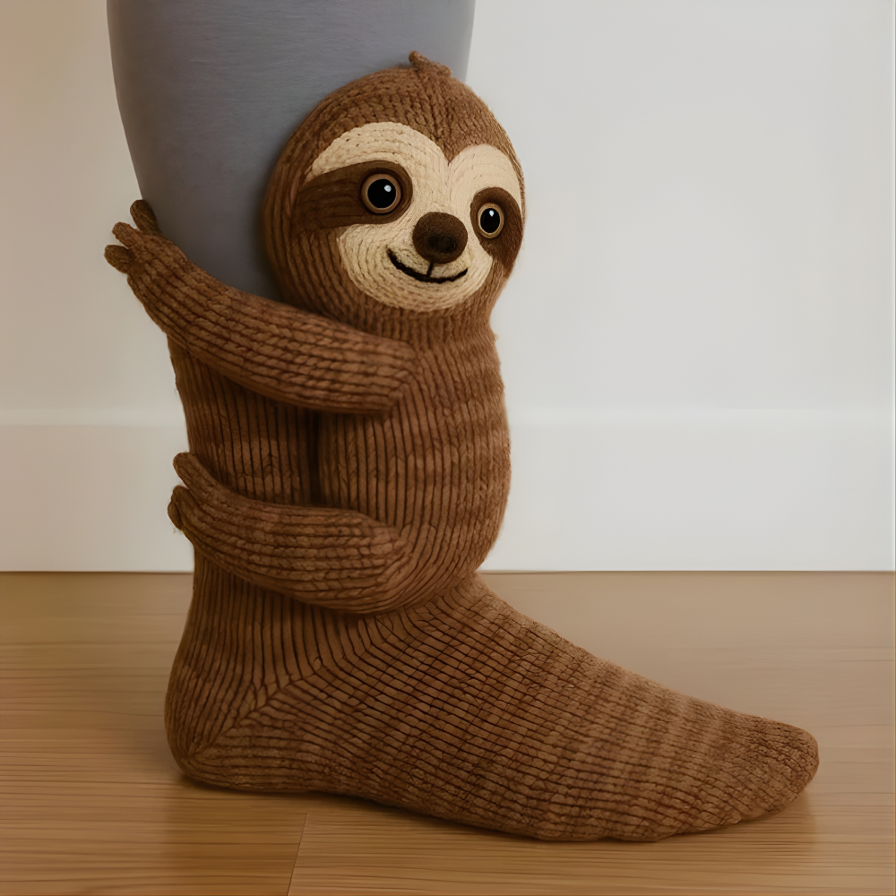 Comfy Animal Pattern Socks Slippers for Indoor Wear - Fesara