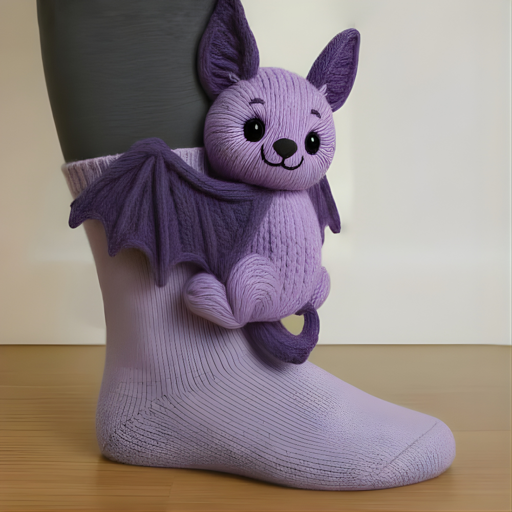 Comfy Animal Pattern Socks Slippers for Indoor Wear