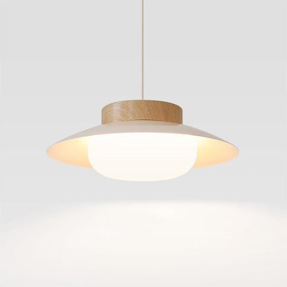 Unique Asian Inspired Rice Bowl Pendant Lamp