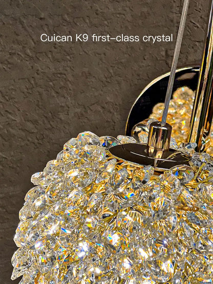 Elegant Crystal Wall Light Fixture