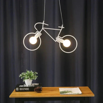 Bright Bicycle LED Front Light Pendant