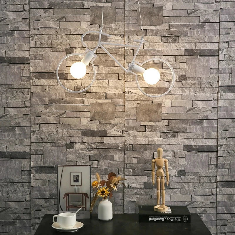 Bright Bicycle LED Front Light Pendant