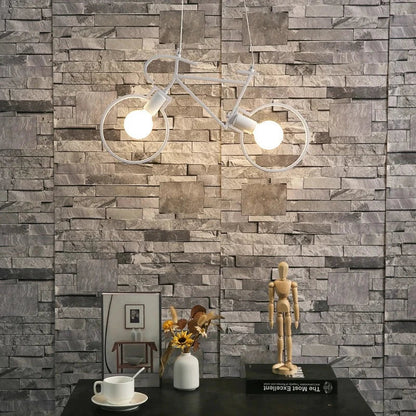 Bright Bicycle LED Front Light Pendant