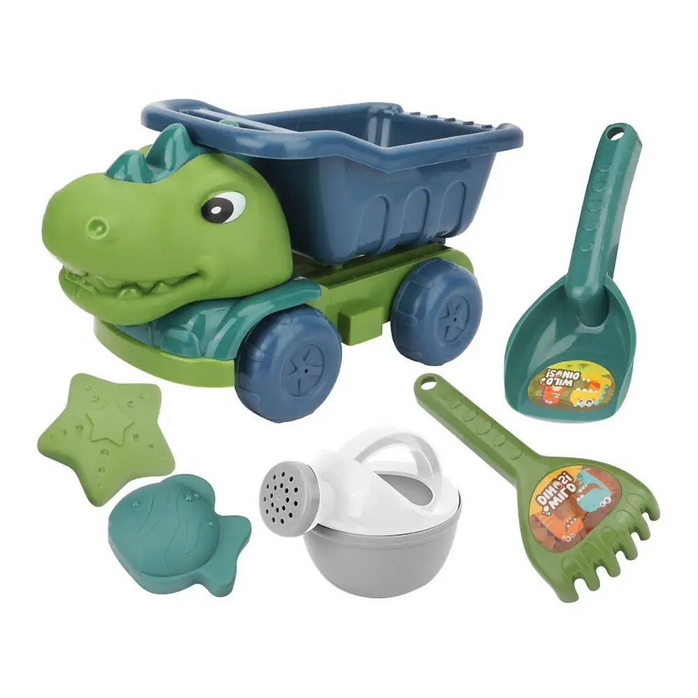 Dino Beach Play Set for Kids Sand Fun Outdoor Toy - Fesara
