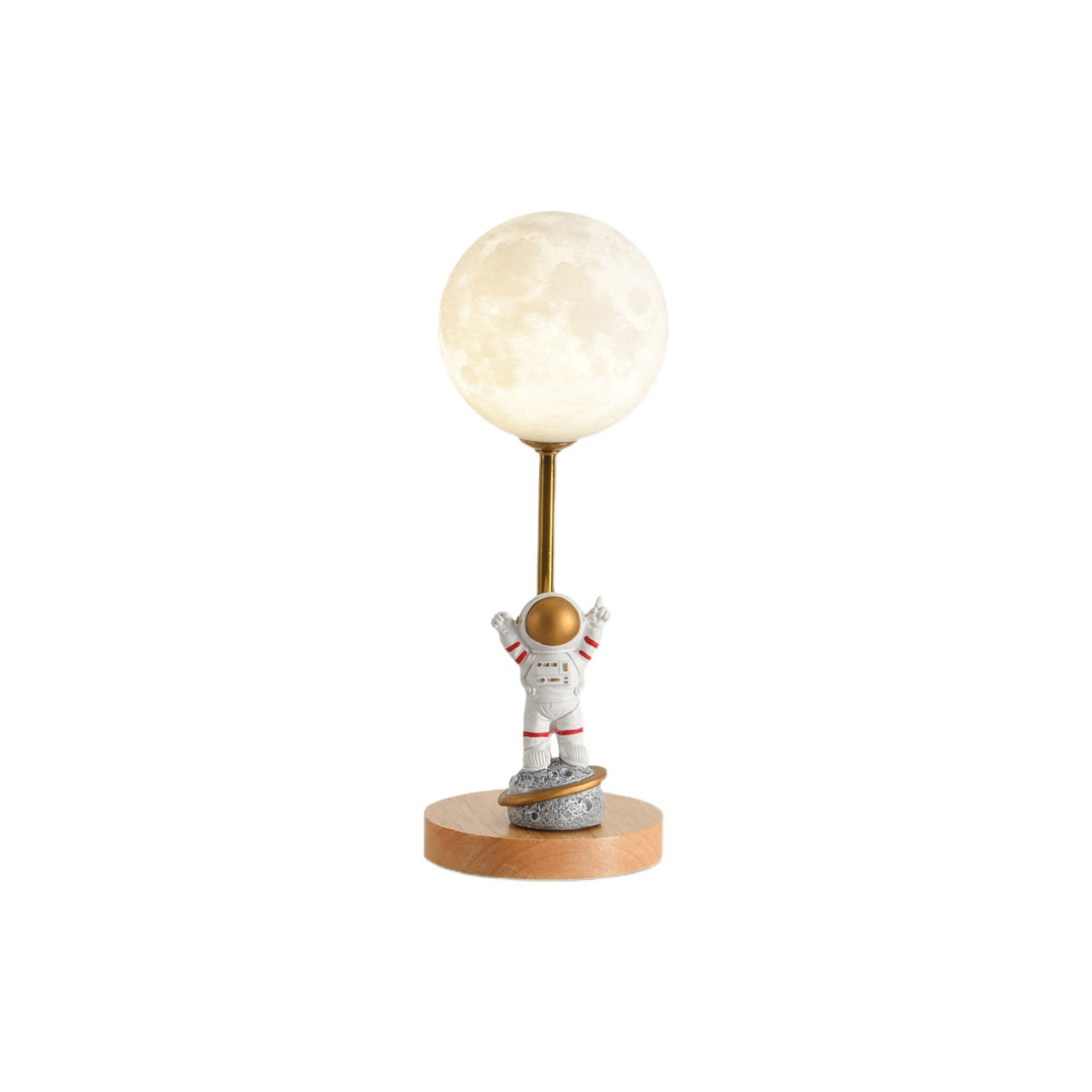 Unique Moon Shaped LED Table Lamp