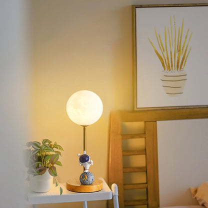 Unique Moon Shaped LED Table Lamp