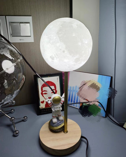 Unique Moon Shaped LED Table Lamp