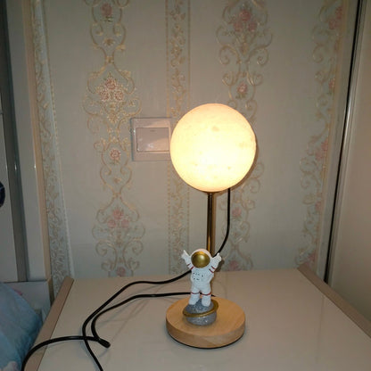 Unique Moon Shaped LED Table Lamp
