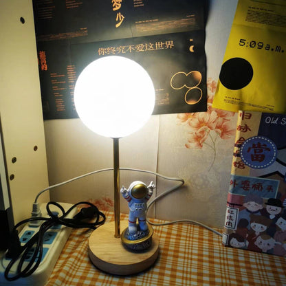 Unique Moon Shaped LED Table Lamp