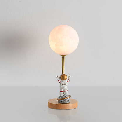 Unique Moon Shaped LED Table Lamp