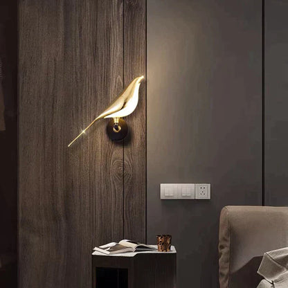 Modern Bird Shaped LED Wall Light