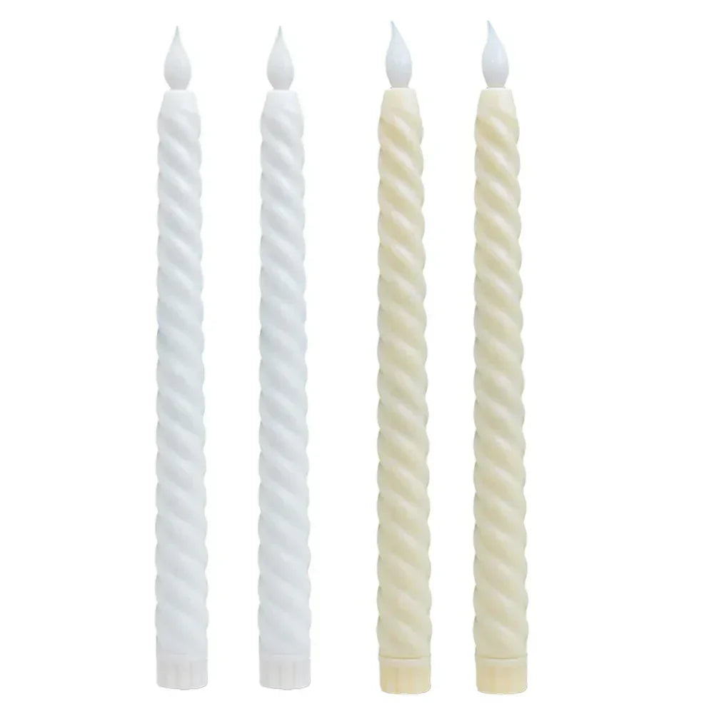 Realistic 3D LED Holiday Candles