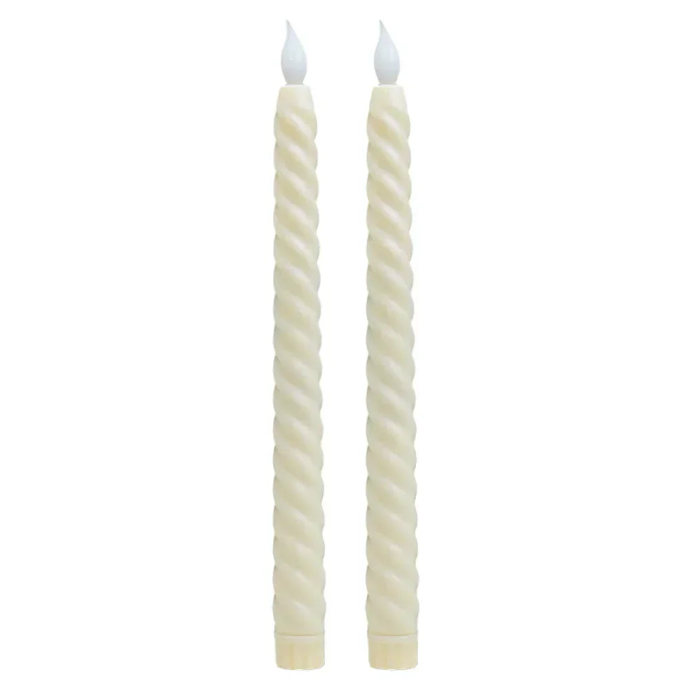 Realistic 3D LED Holiday Candles