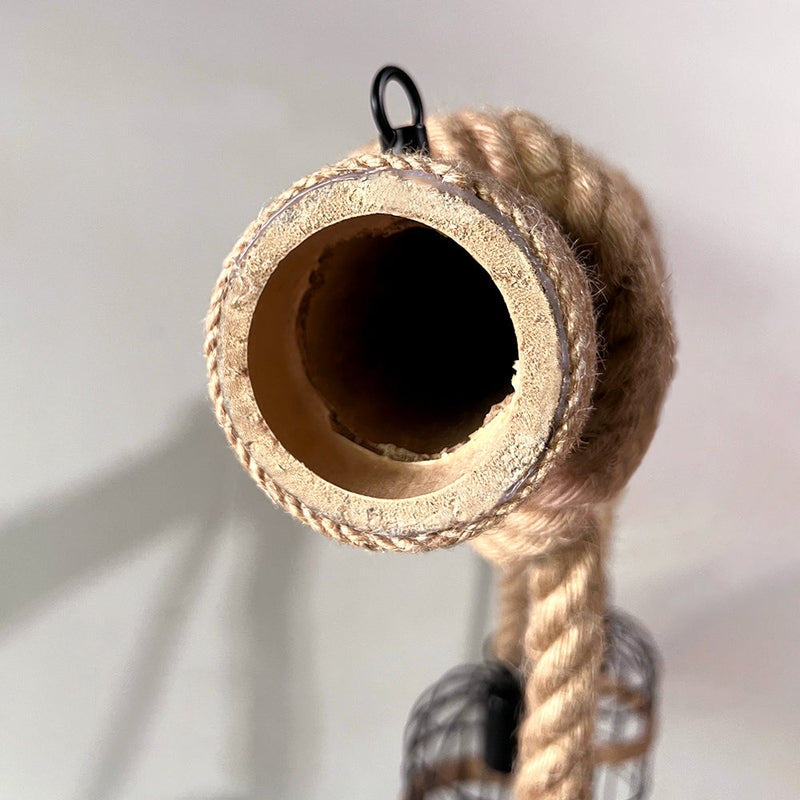 Vintage Wood Pendant Lamp