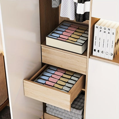 Portable 2-Pack Stackable Storage Containers with 24 Compartments