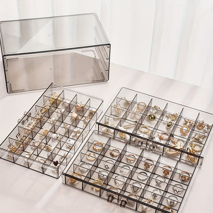 Stackable Jewelry Box Storage Case