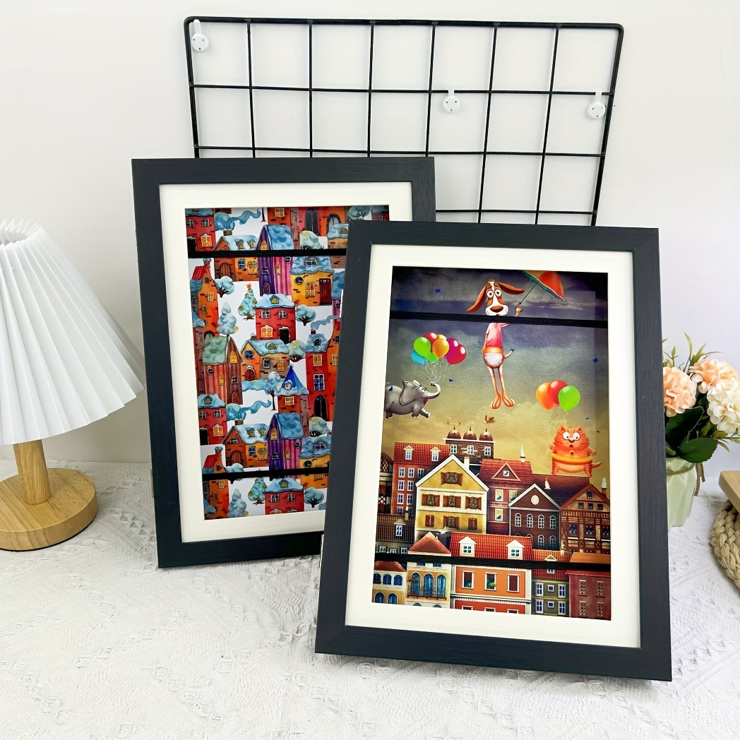 Easy Hang Magnetic Photo Frames Set of 2