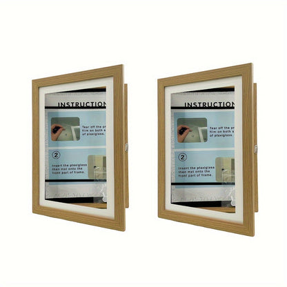Easy Hang Magnetic Photo Frames Set of 2