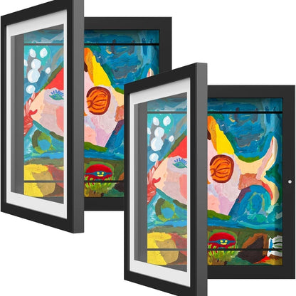 Easy Hang Magnetic Photo Frames Set of 2