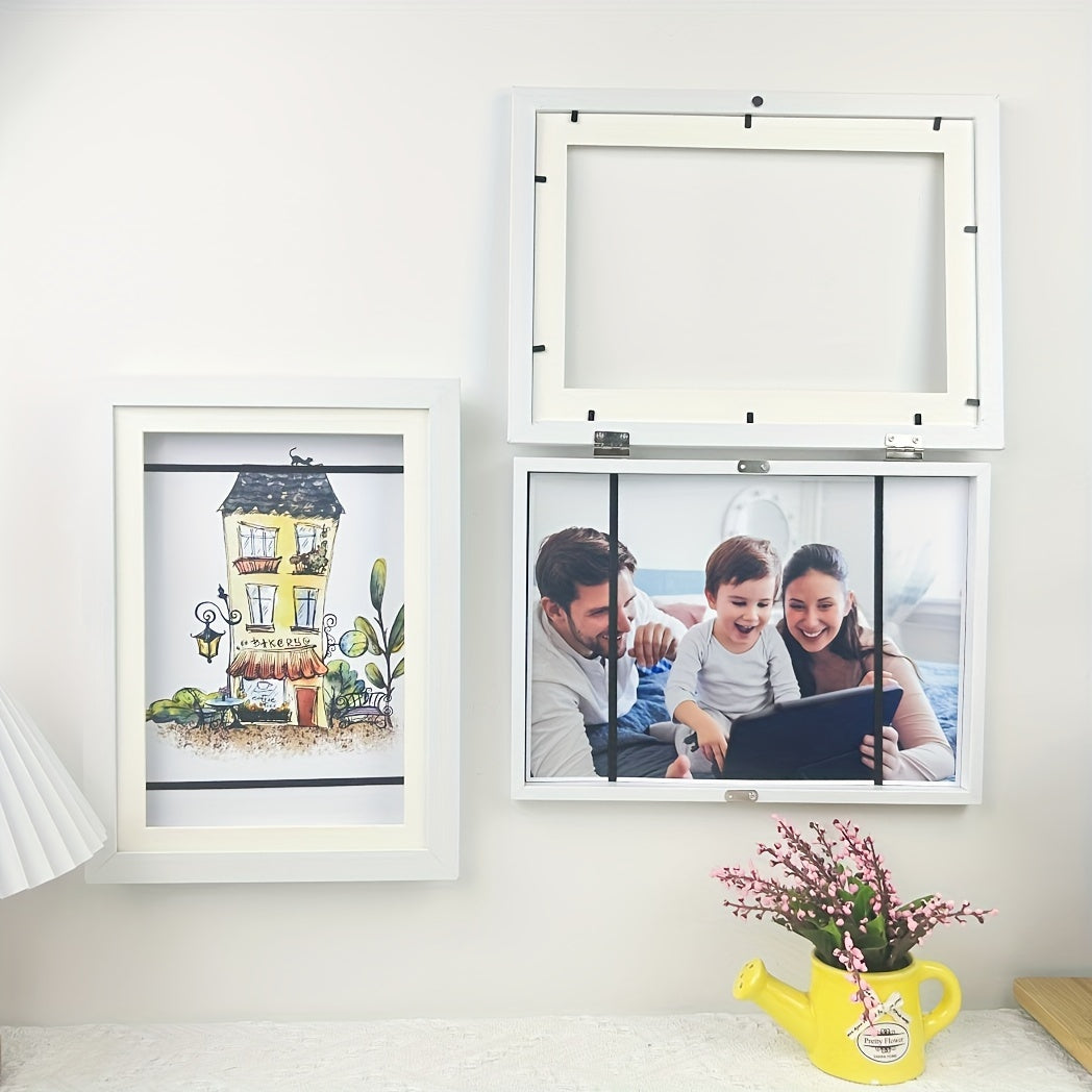 Easy Hang Magnetic Photo Frames Set of 2