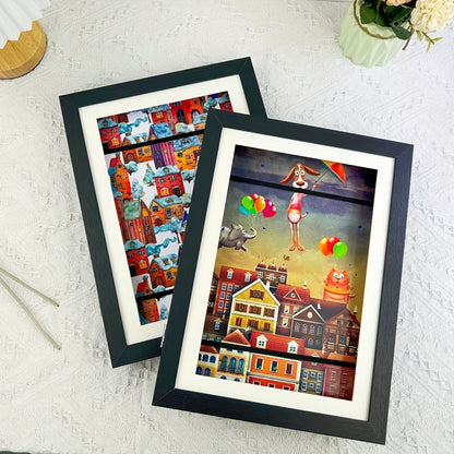 Easy Hang Magnetic Photo Frames Set of 2