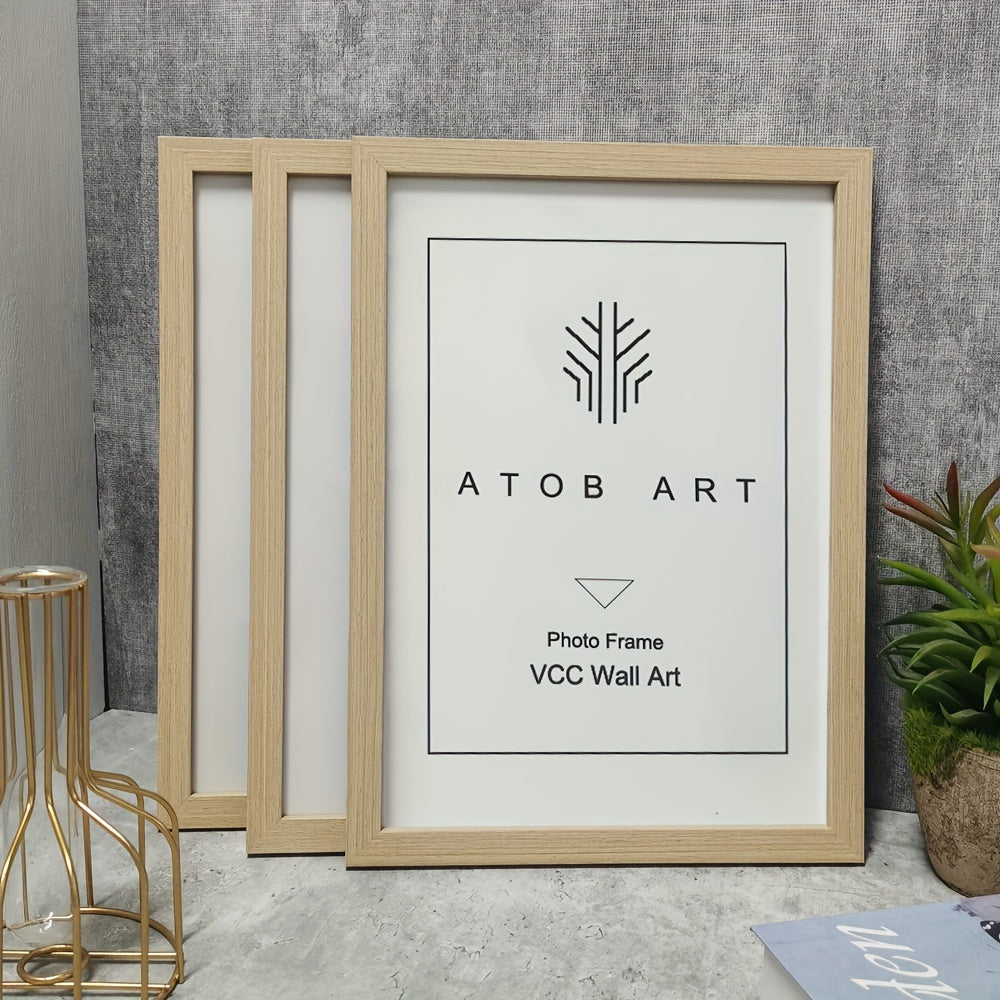 Rustic Wood Picture Frame Set