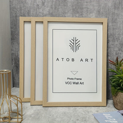 Rustic Wood Picture Frame Set