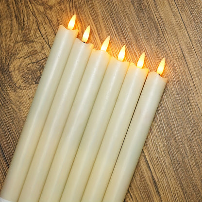 Premium LED Taper Candles with Remote Control