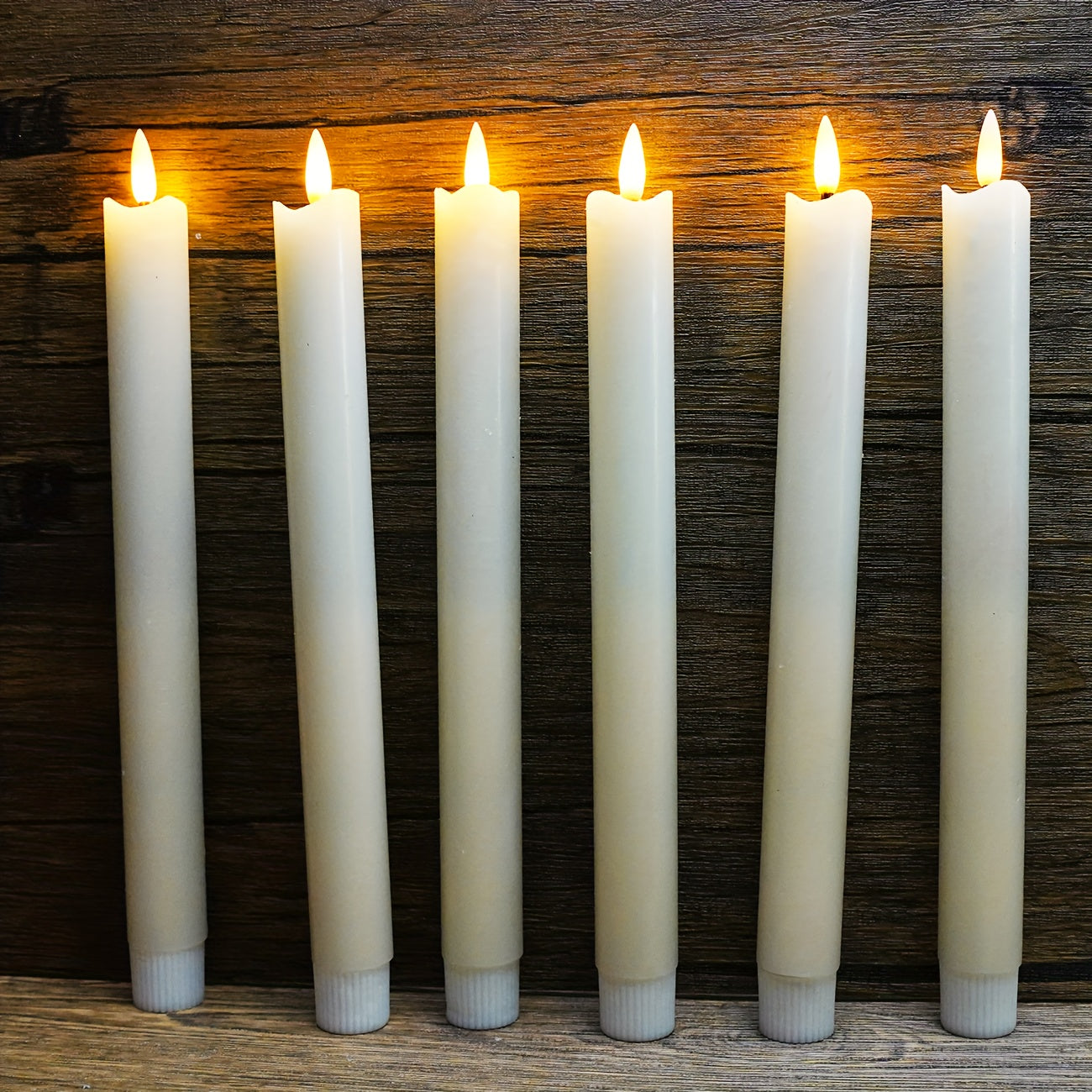 Premium LED Taper Candles with Remote Control