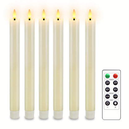 Premium LED Taper Candles with Remote Control