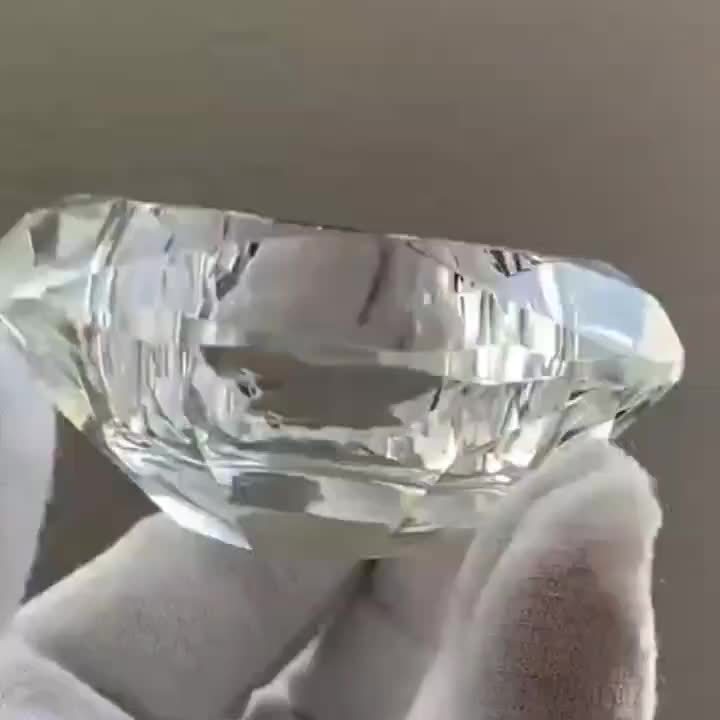 Clear Glass Candle Holder Set