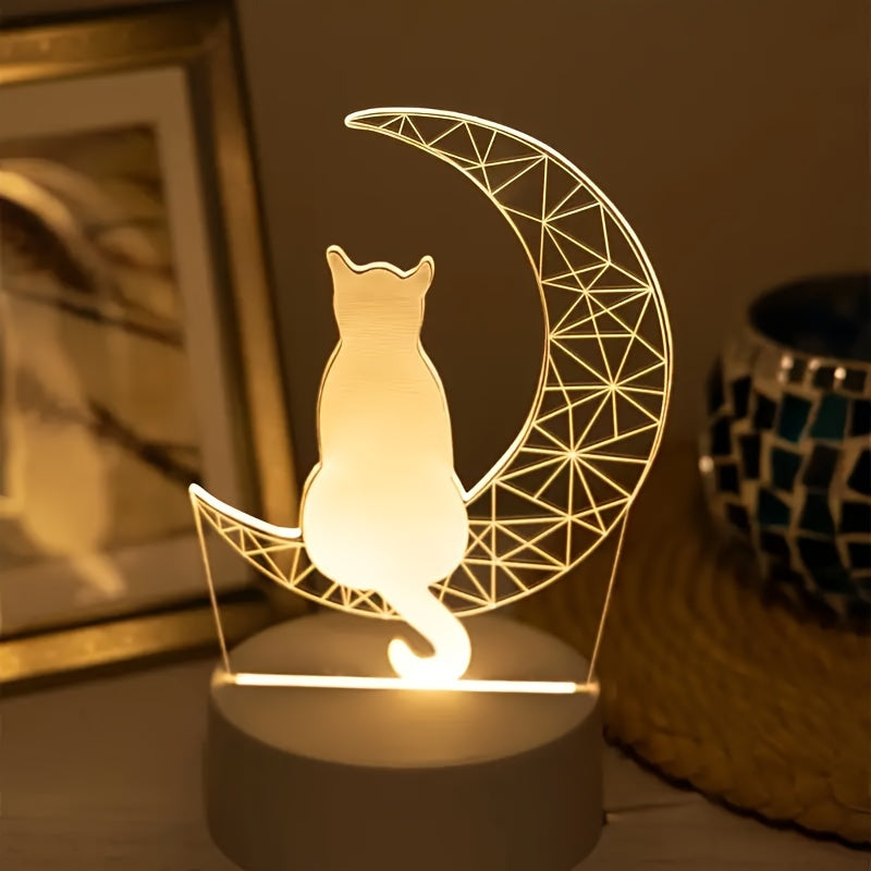Cosmic Moon Glow Table Lamp